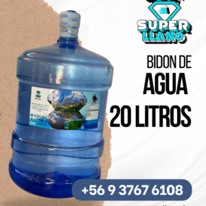 RECARGAS BIDONES DE 20 LITROS DE AGUA