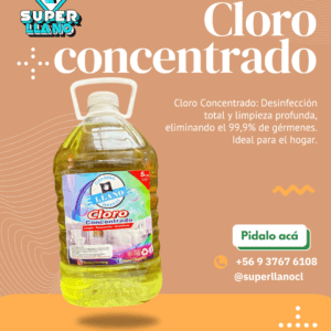 CLORO CONCETRADO 5 LITROS