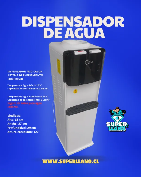 DISPEMSADOR DE AGUA FRIA Y CALIENTE